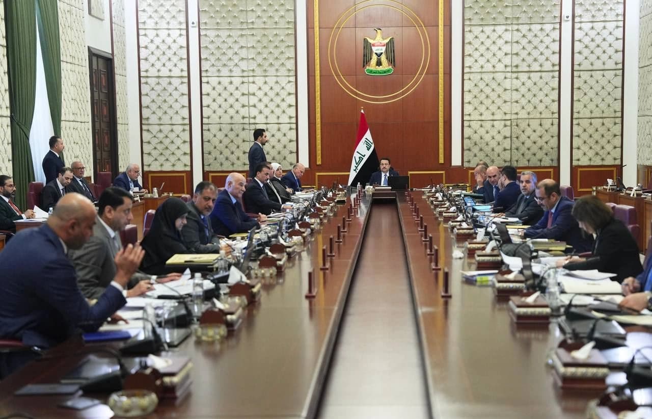 جلية مجلس الوزراء العراقي اليوم 
