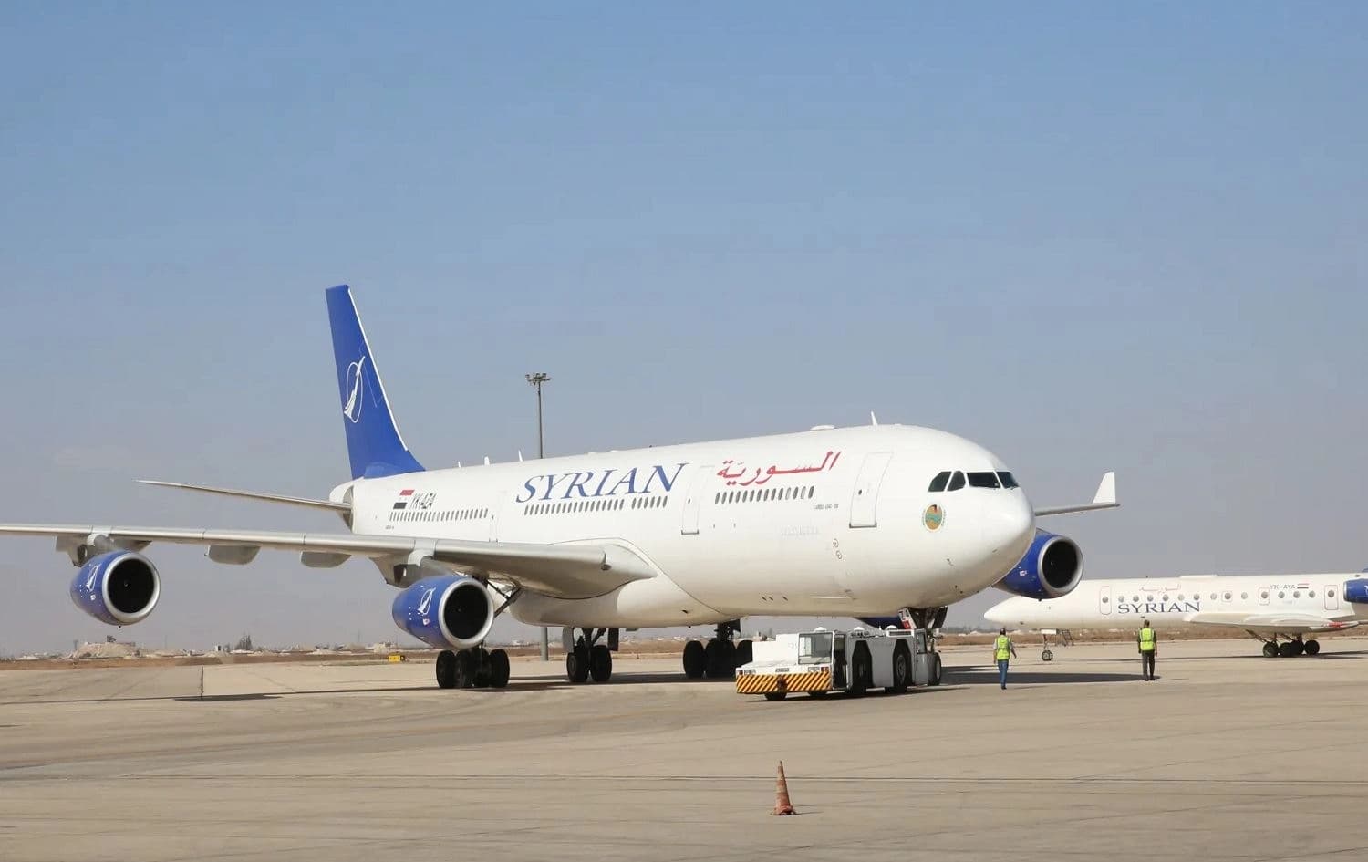 طائرة تابعة للخطوط الجوية السورية
