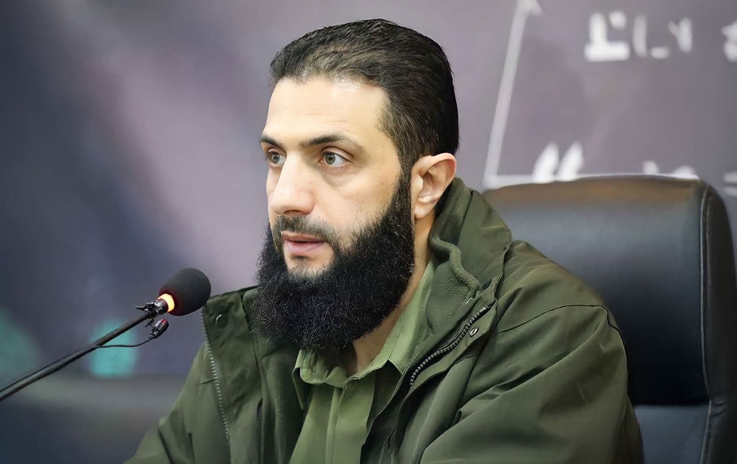 القائد العام لإدارة العمليات العسكرية في سوريا أحمد الشرع
