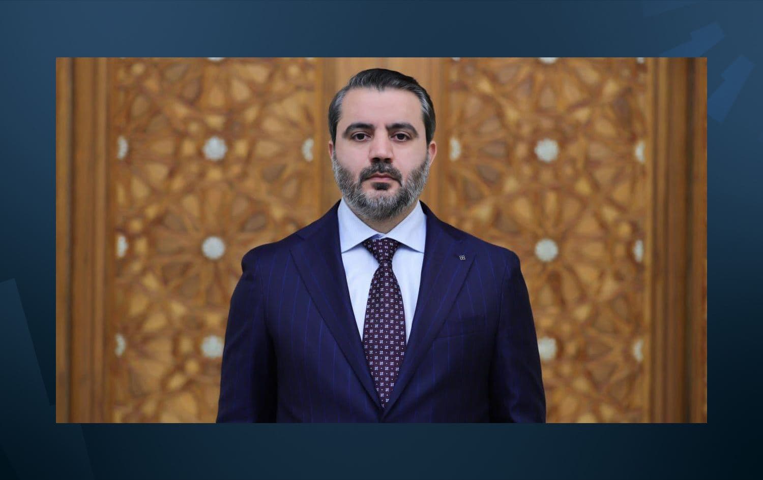 وزير الخارجية السوري المعين حديثاً أسعد حسن الشيباني
