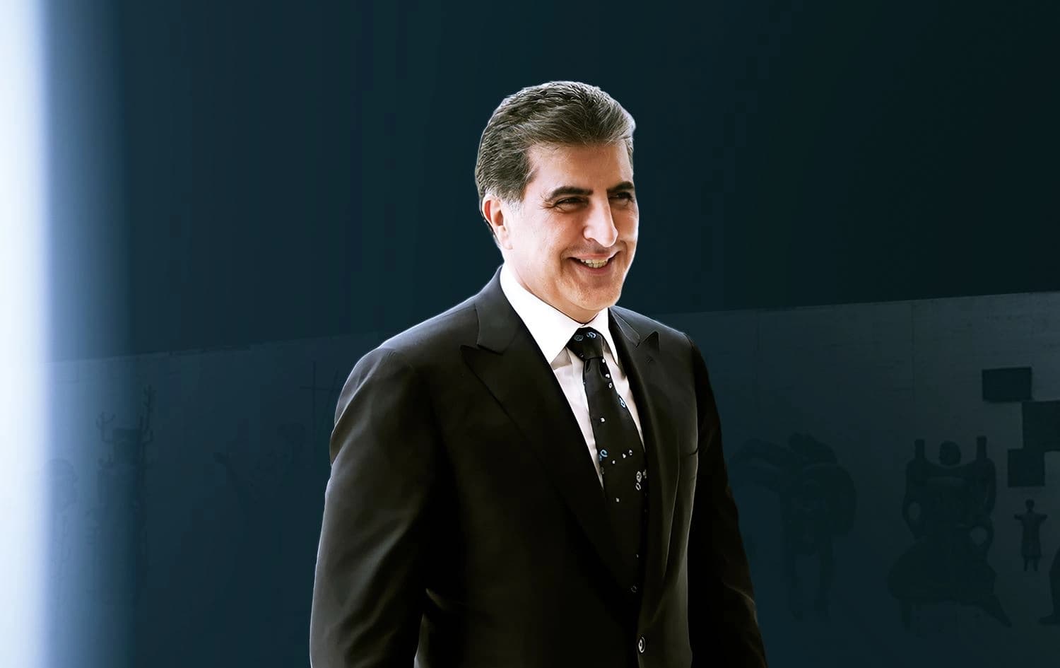 رئيس إقليم كوردستان نيجيرفان 