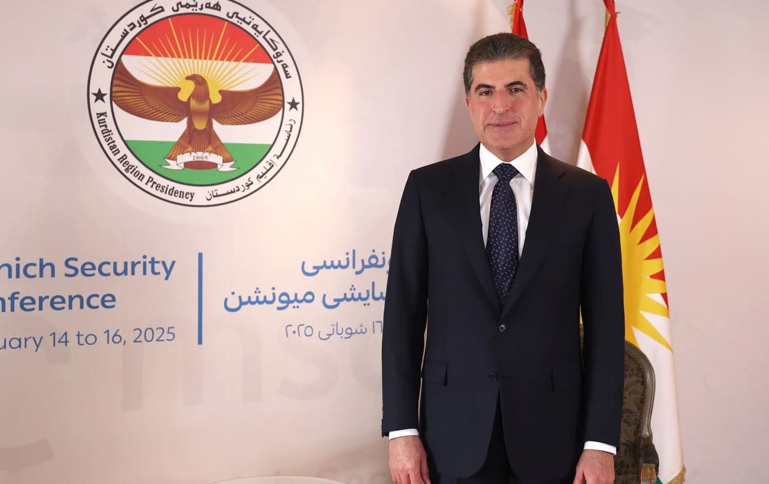 رئيس إقليم كوردستان نيجيرفان بارزاني