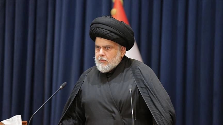 زعيم التيار الوطني الشيعي، مقتدى الصدر