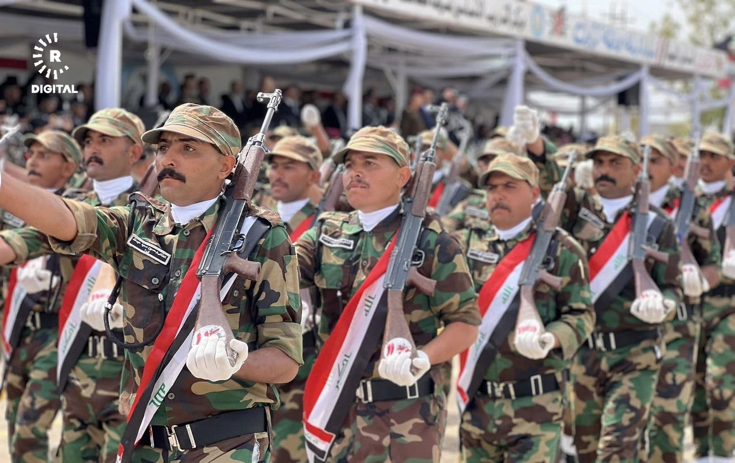 مراسم تخرج دفعة جديدة من الشرطة في كركوك - تصوير هردي محمد - رووداو