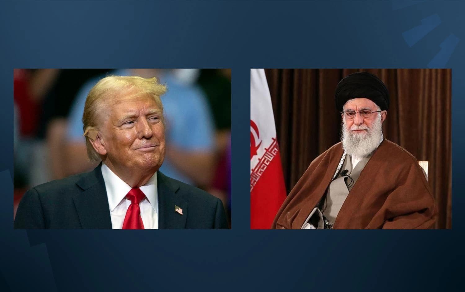علي خامنئي ودونالد ترمب