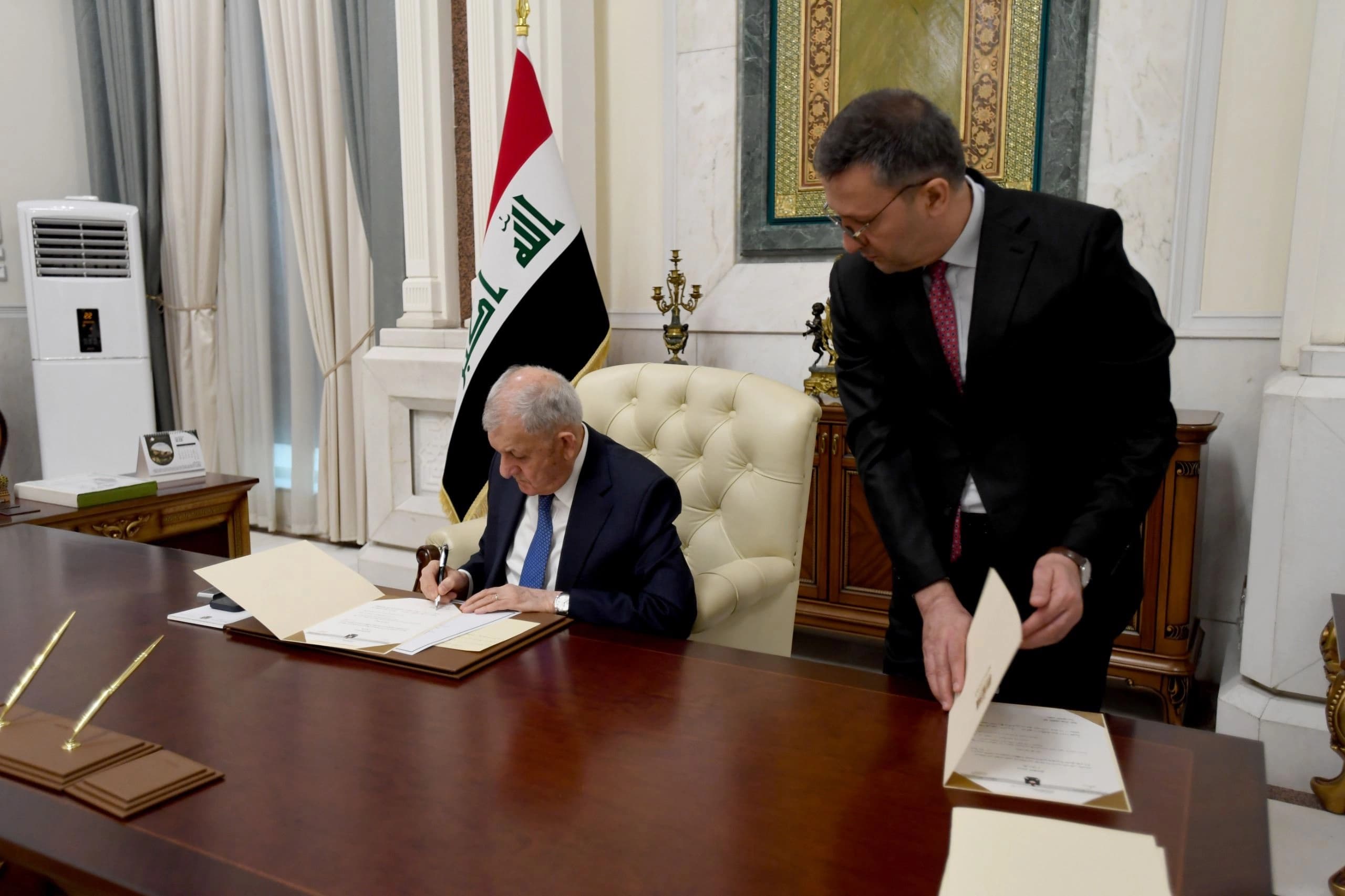 الرئيس العراقي يصادق على استحداث محافظة حلبجة 