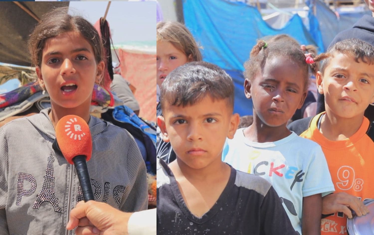 "أقسم بالله بأننا تعبنا".. نازحون في خان يونس يروون لرووداو فصول الجوع والعطش 