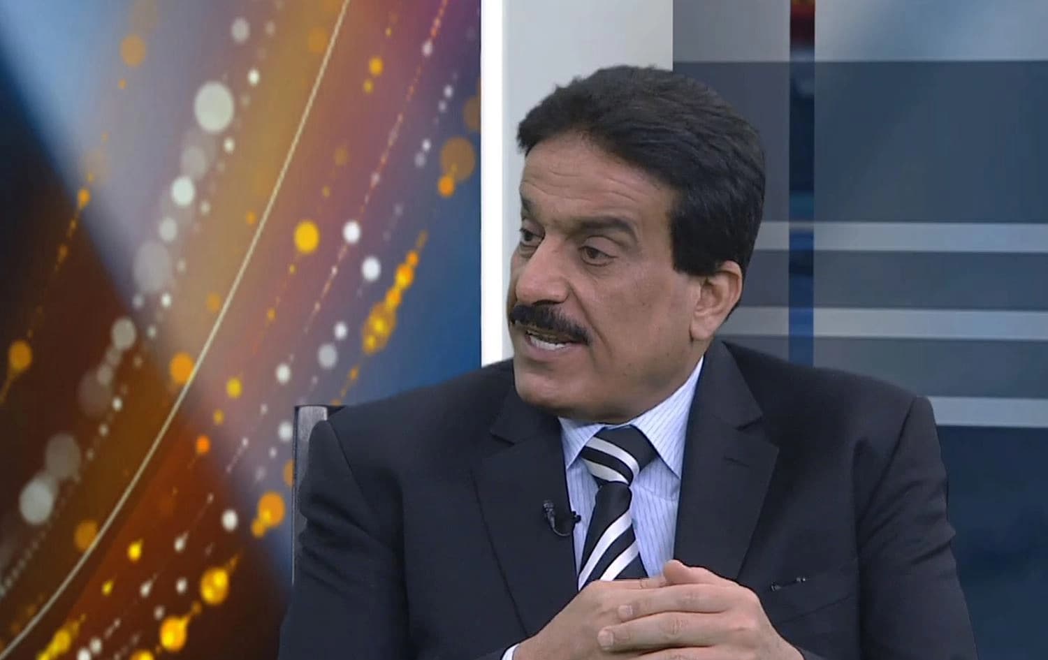 العميد الركن أعياد الطوفان الأكاديمي في الشؤون العسكرية والأمنية
