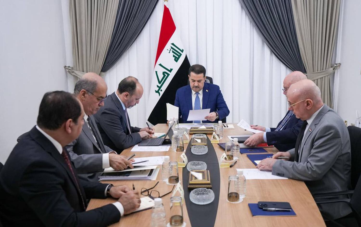 اجتماع خاص تدارس مشروع مترو بغداد