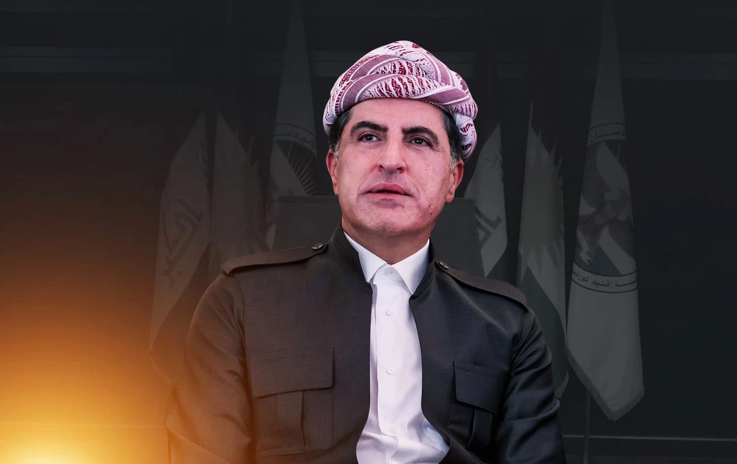 رئيس إقليم كوردستان نيجيرفان بارزاني