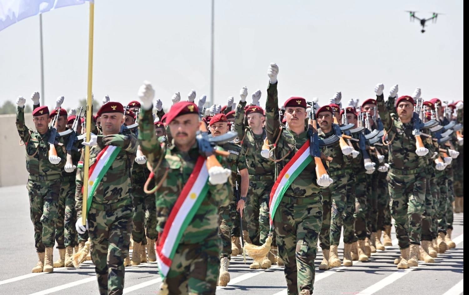 استعراض للبيشمركة