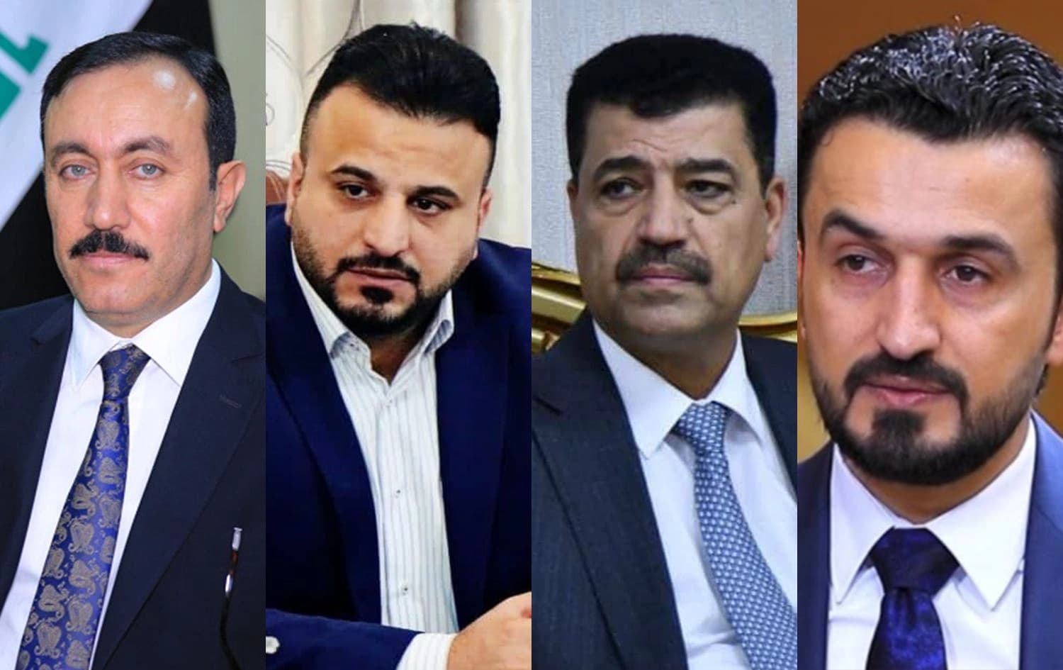 مصطفى سند ومحمد الدايني وسجاد سالم وخالد المفرجي