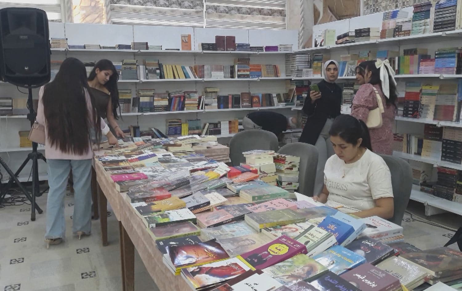 معرض هركول الدولي للكتاب بقامشلو- رووداو