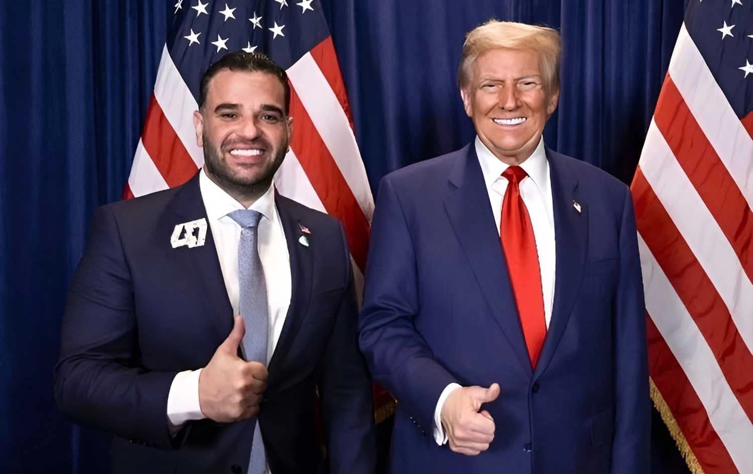 ترمب ومبعوثه إلى العراق مارك سافايا