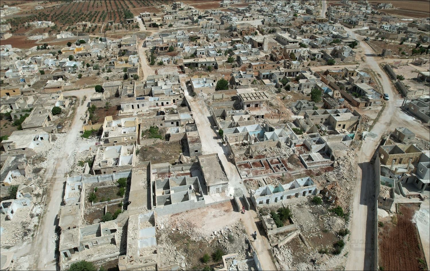 اثار الدمار في ريف حلب - ارشيف