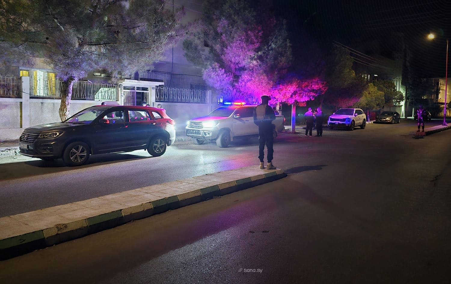 صورة من مكان الحادث - سانا