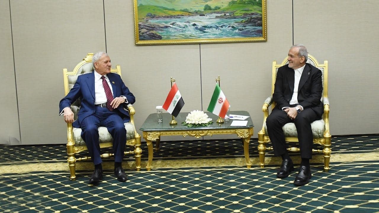 الرئيس العراقي والرئيس الإيراني