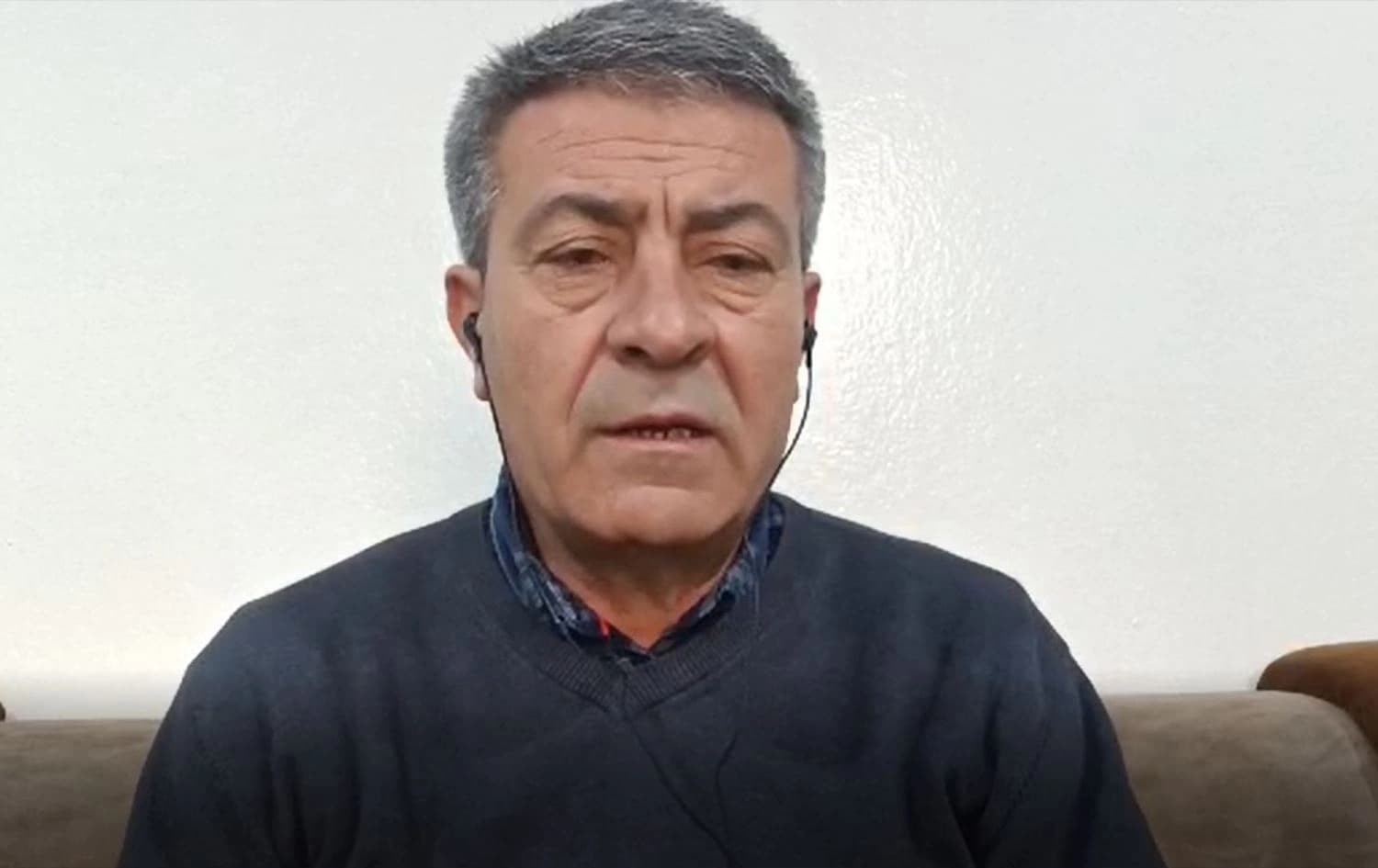 الرئيس المشترك لمكتب شؤون النازحين واللاجئين في الإدارة الذاتية، شيخموس أحمد 