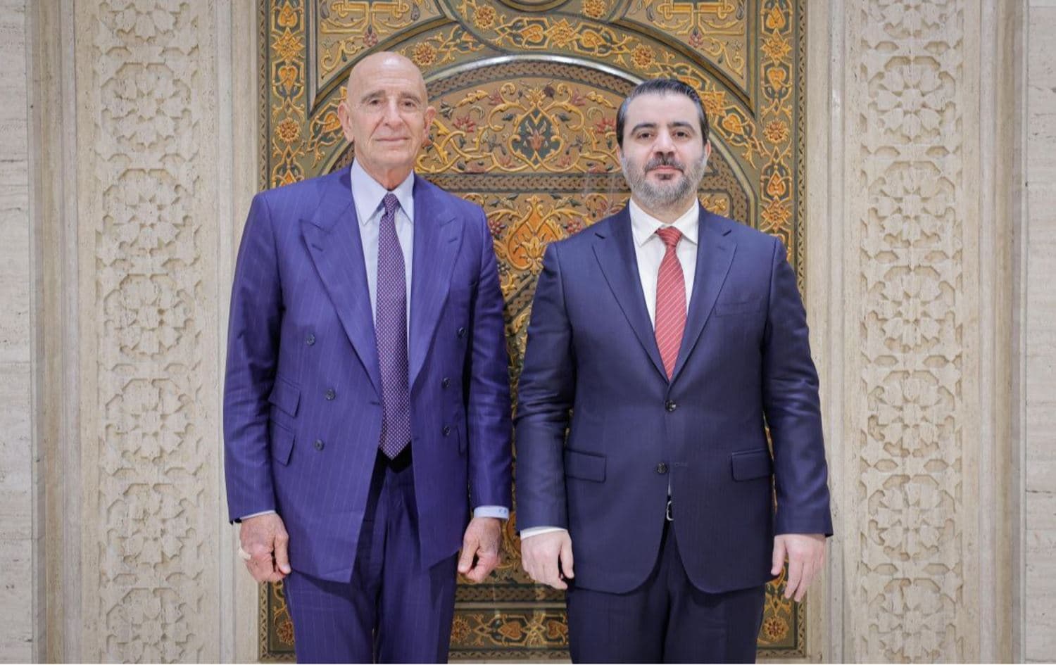 أسعد الشيباني وتوم باراك 