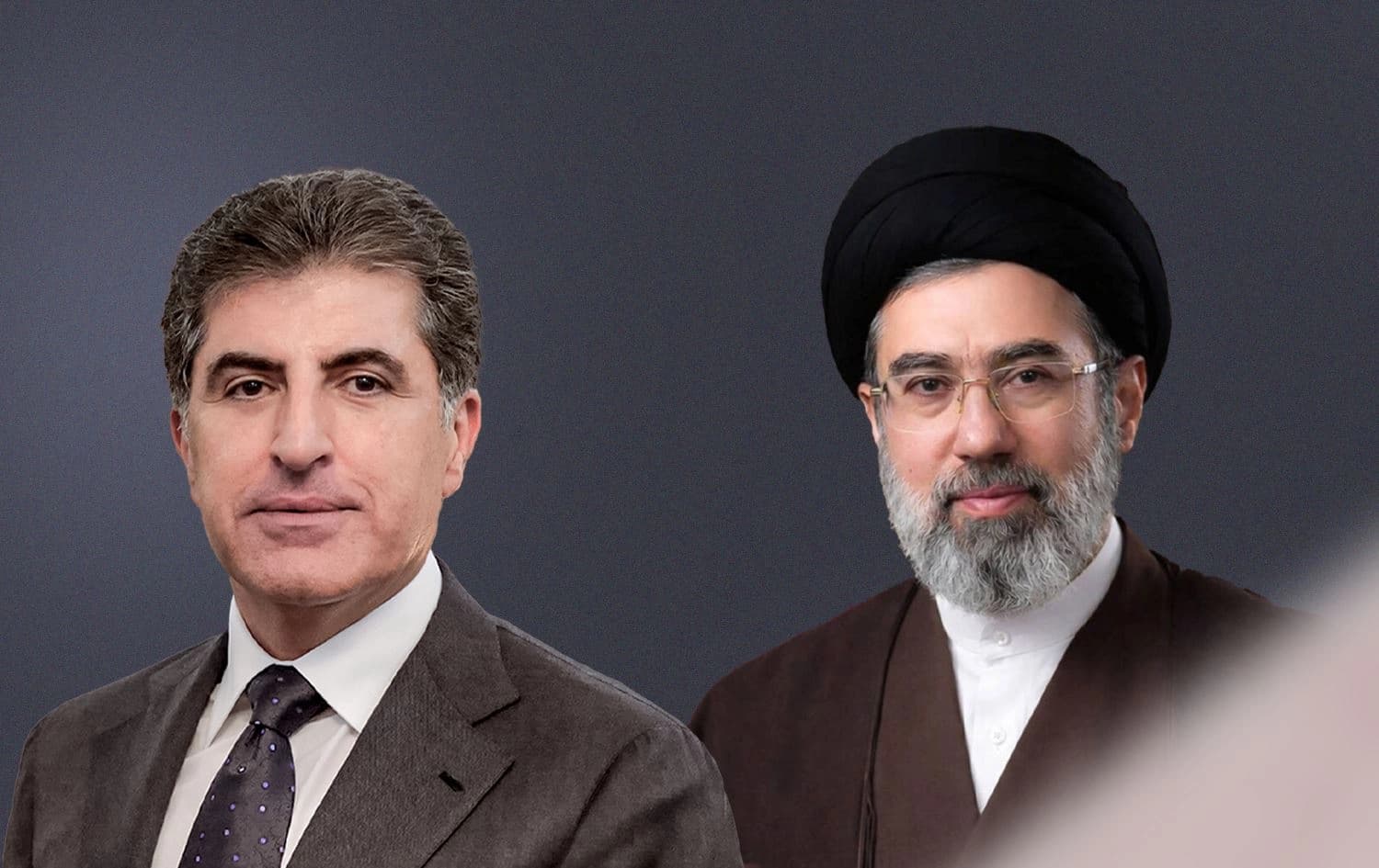 مجتبى خامنئي - نيجيرفان بارزاني 