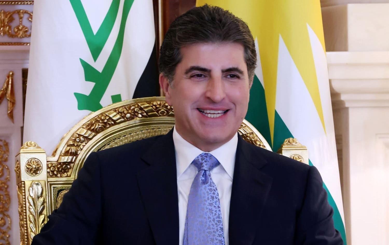 رئيس إقليم كوردستان نيجيرفان بارزاني 