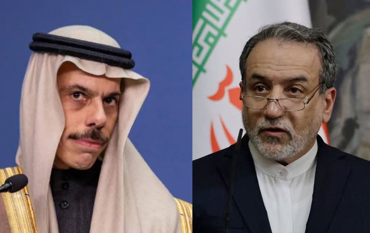 عباس عراقجي وفيصل بن فرحان