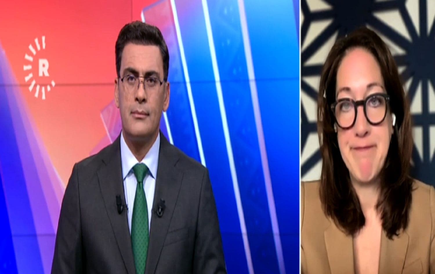 جينيفر غافيتو مساعدة وزير الخارجية الأميركي السابقة لشؤون العراق وإيران خلال استضافتها على شاشة رووداو