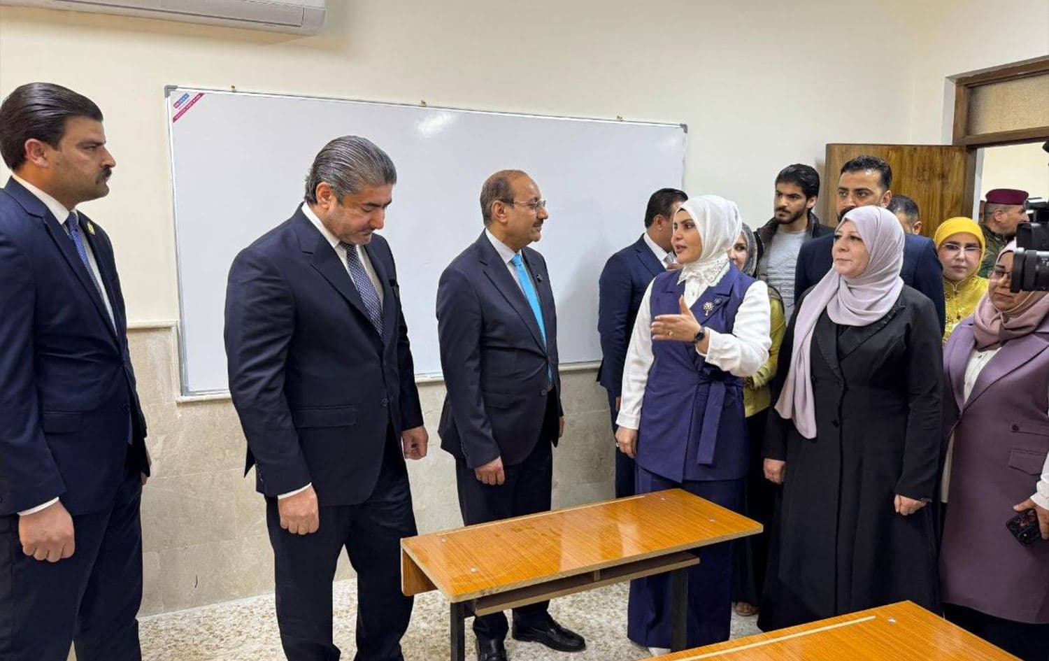 افتتاح مدرسة جديدة في أبو غريب