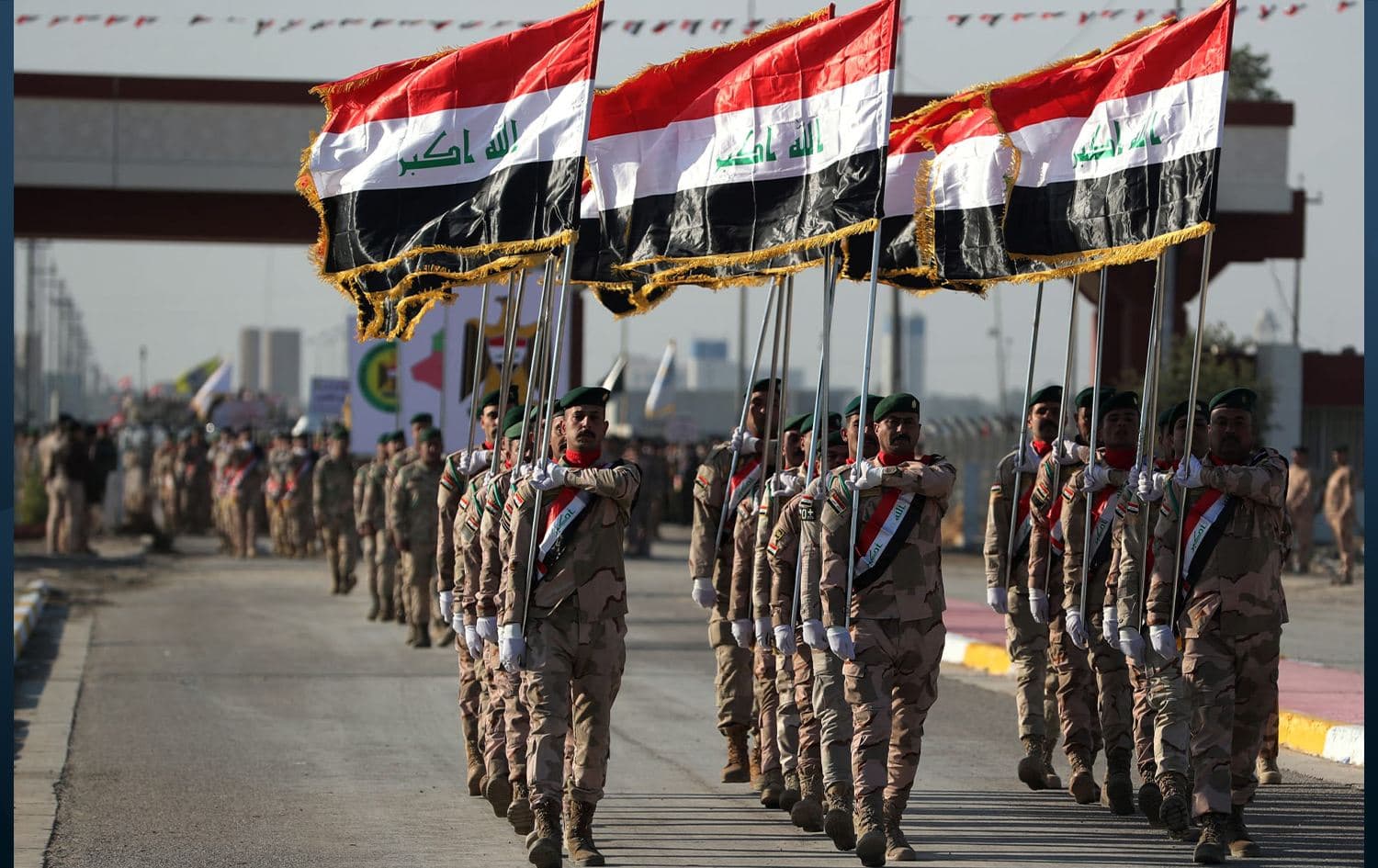 الجيش العراقي في عرض عسكري