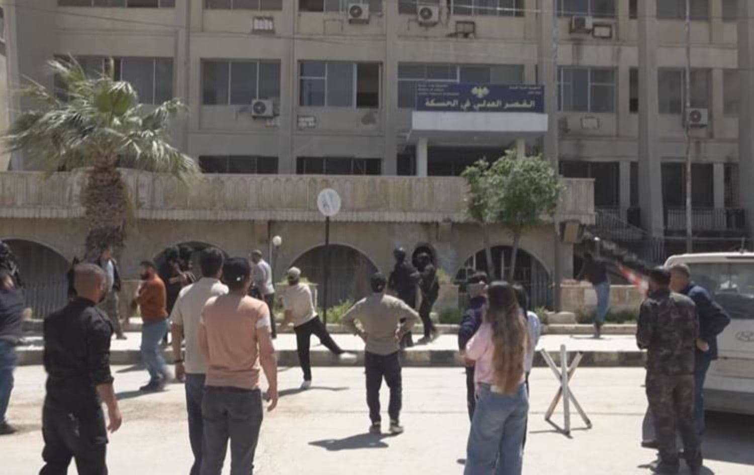 جانب من التوتر في الحسكة