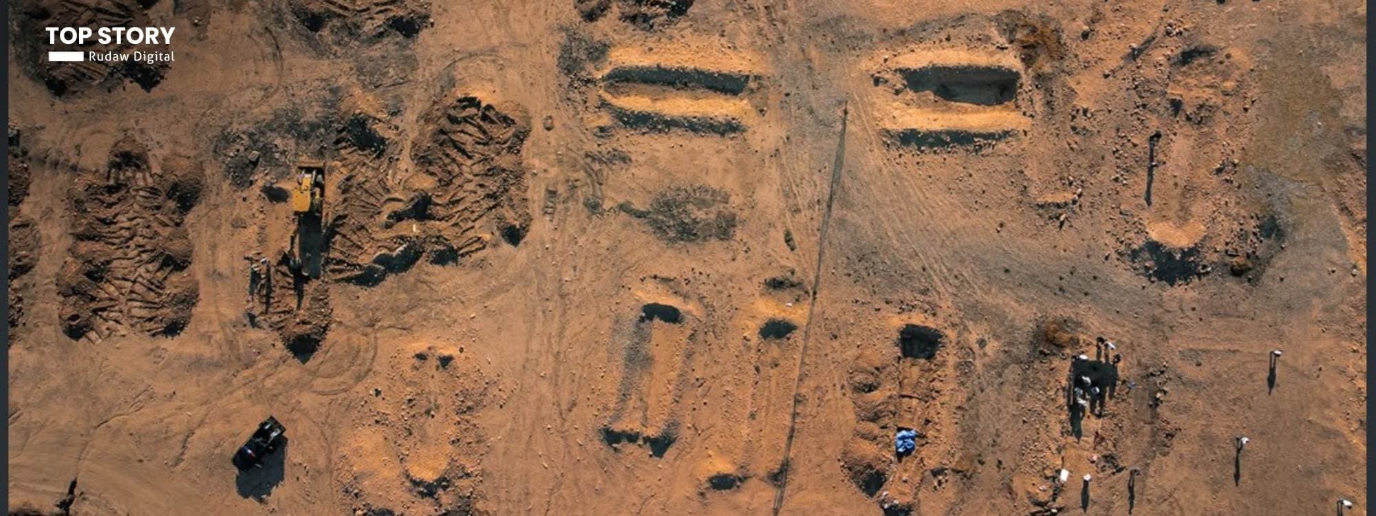 فتح مقبرة جماعية في منطقة الخسفة في نينوى