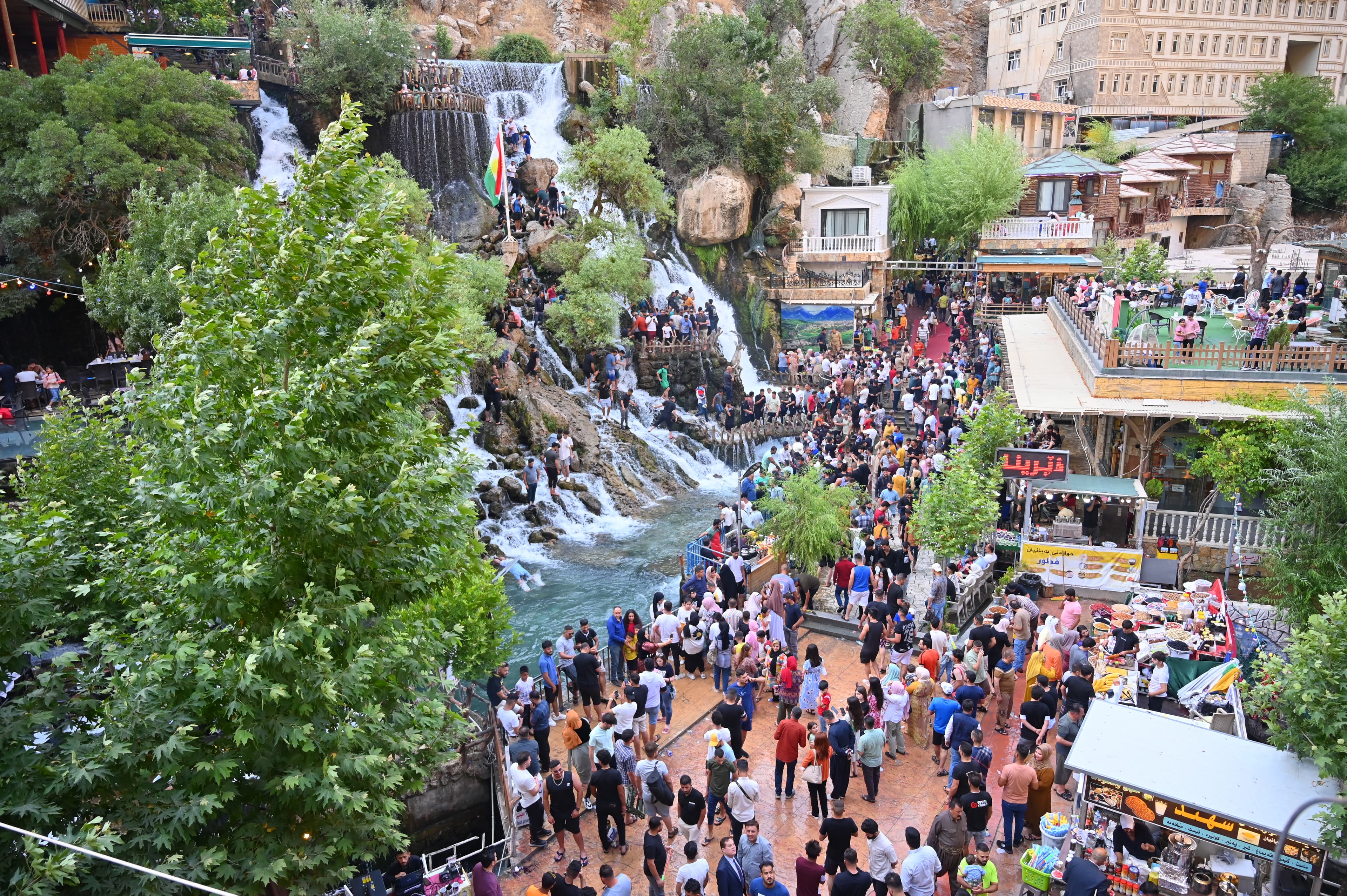 Tourists flood Kurdistan Region as hotels near full capacity during Eid