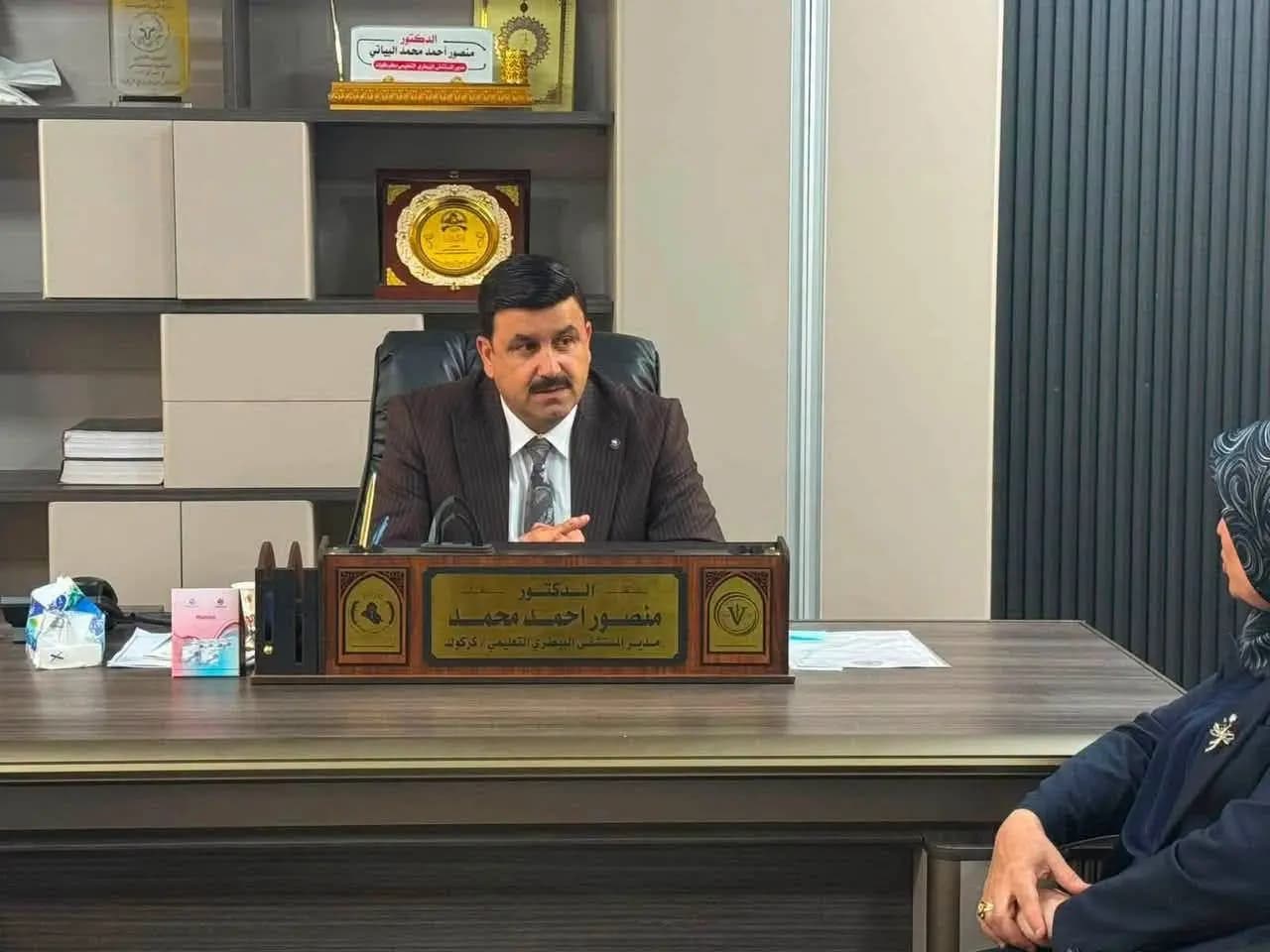 القبض على مسؤولين اثنين في بيطرة كركوك بتهم الفساد