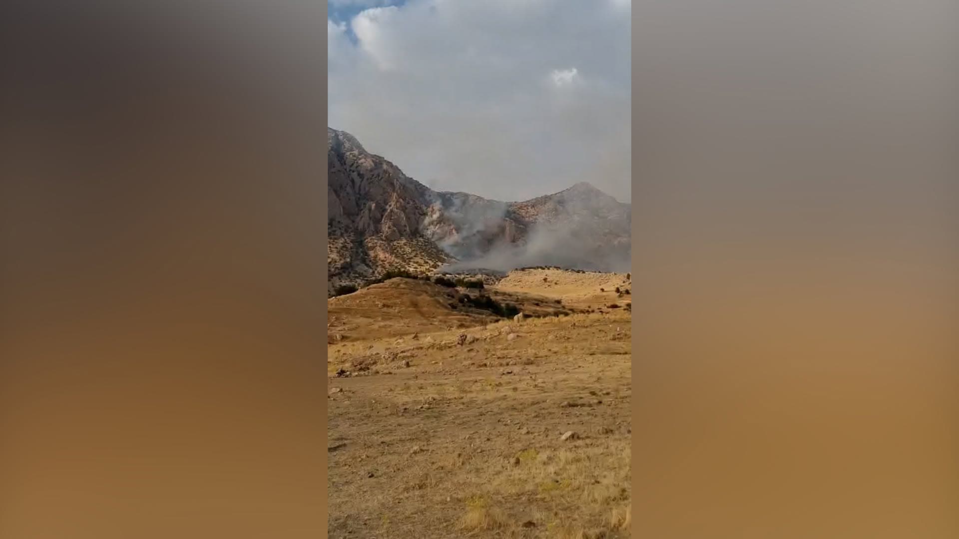 جمعية كادحي كوردستان إيران: مسيّرتان تستهدفان جبلاً قرب دوكان