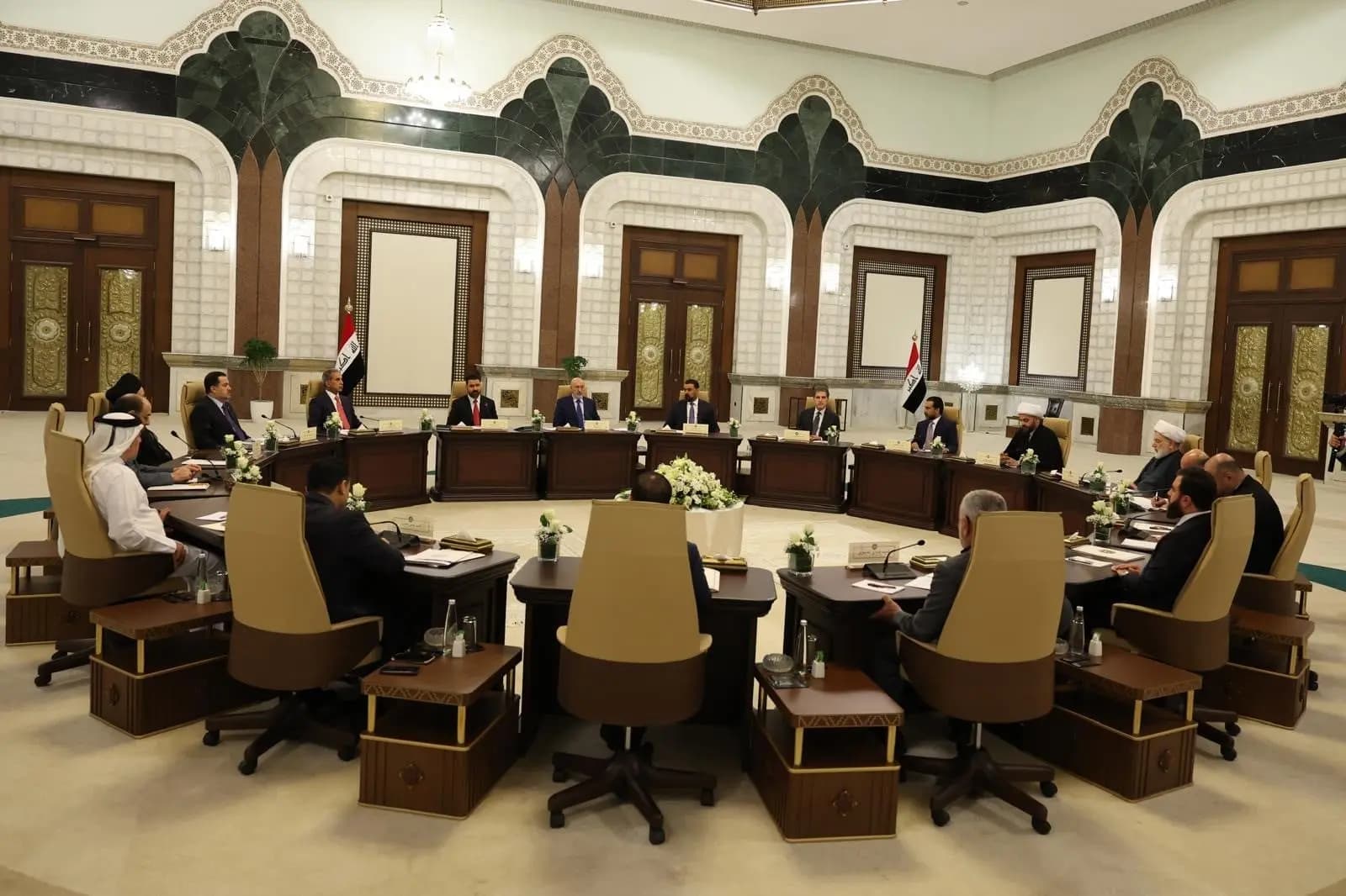 رئيس إقليم كوردستان يشارك في اجتماع ائتلاف إدارة الدولة في بغداد