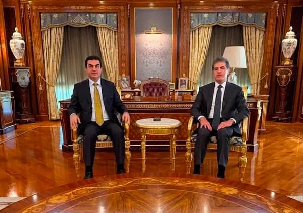 نيجيرفان بارزاني وفرهاد الأتروشي يبحثان مستجدات العملية السياسية في العراق