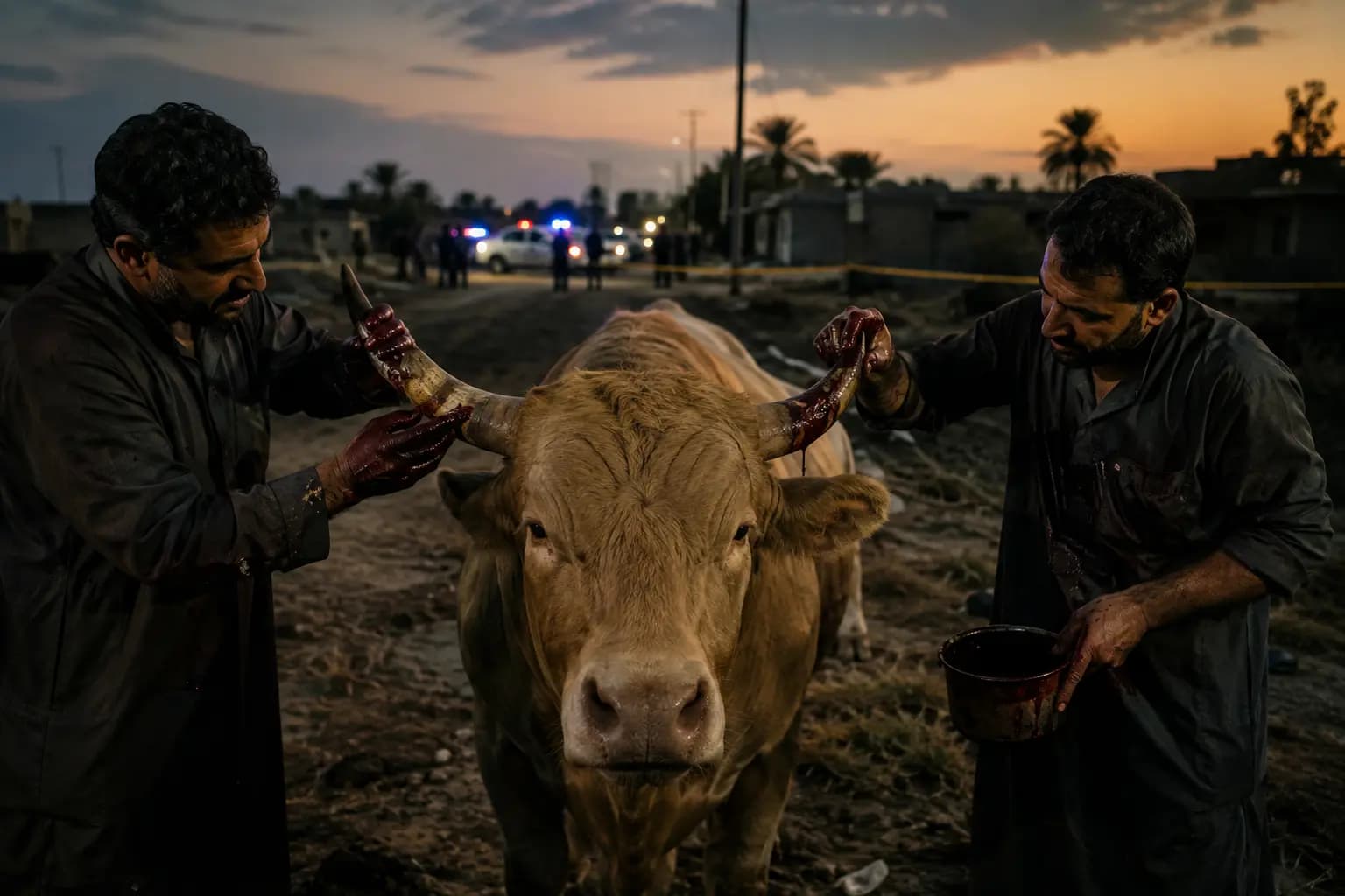 قاتلان في بغداد اتهموا "ثوراً" بجريمتهما ونالا حكماً بالإعدام