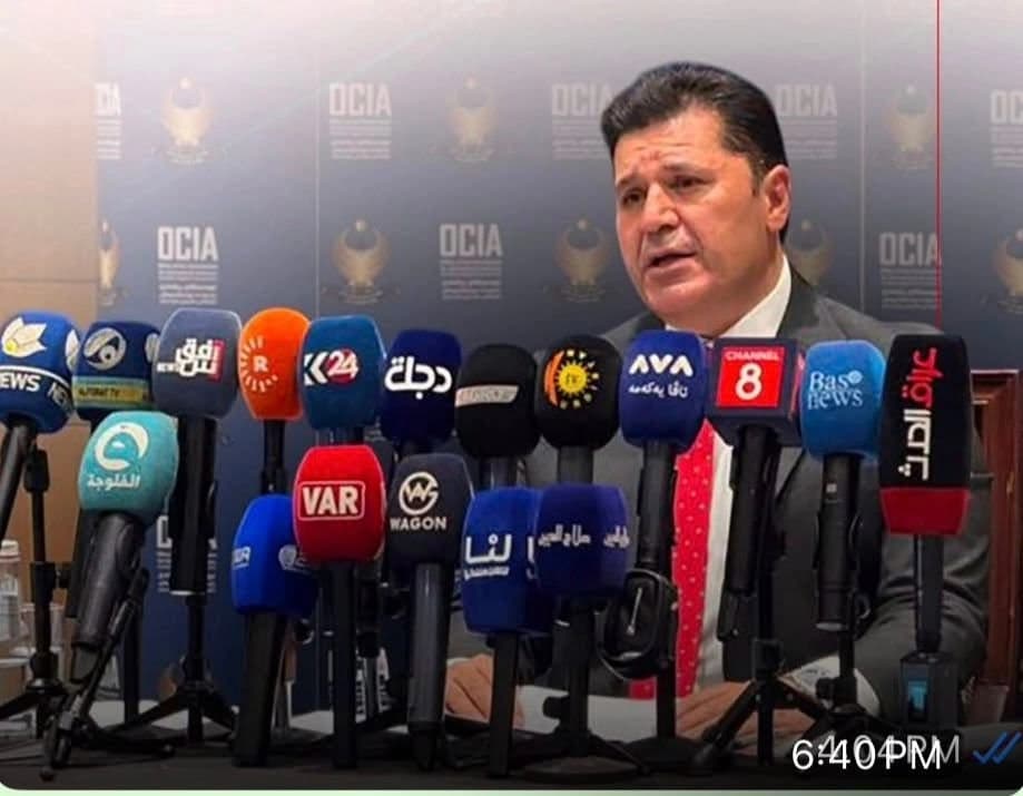 ديندار زيباري لرووداو: 2526 إزيدياً ما زالوا في عداد المفقودين
