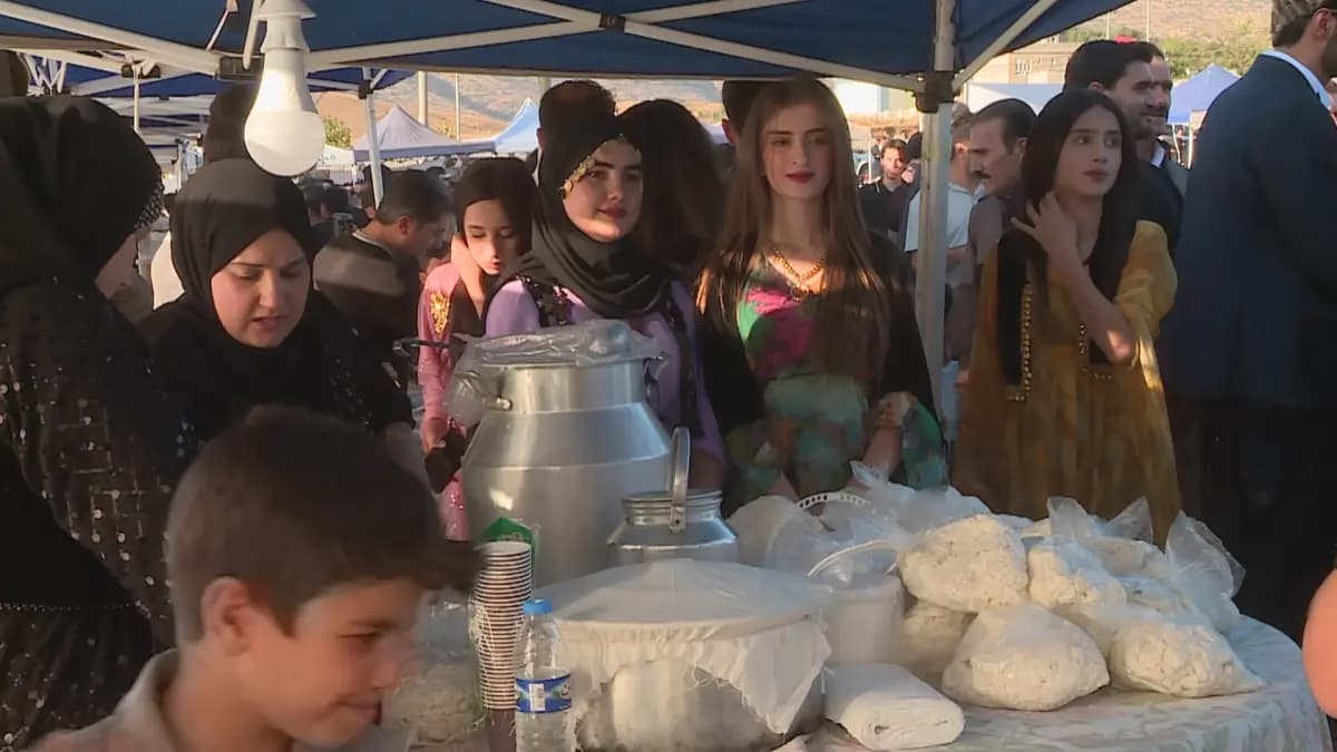 عرض 80 نوعاً من المنتجات المحلية في مهرجان برادوست بمحافظة أربيل