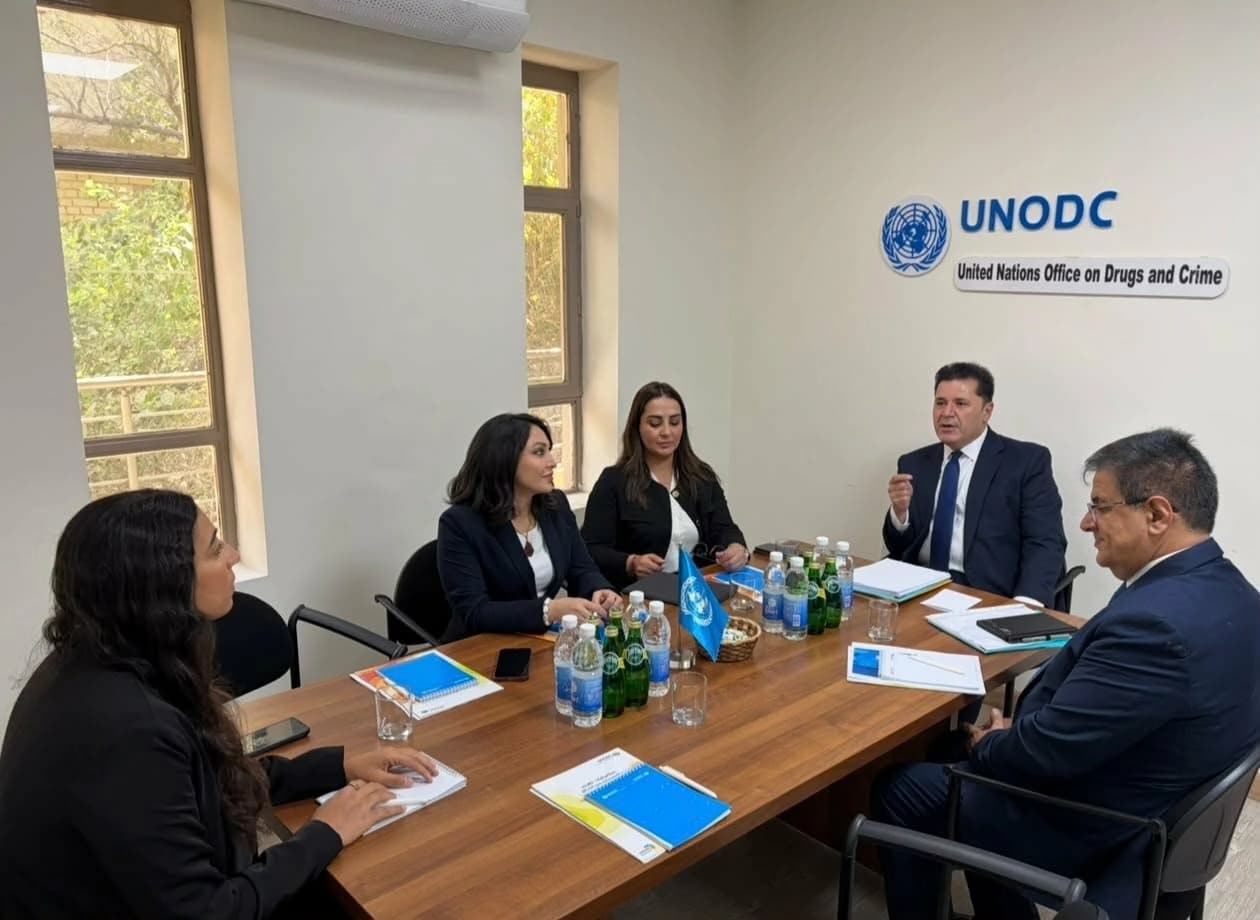 كوردستان وUNODC يبحثان توسيع التعاون بمكافحة الجريمة