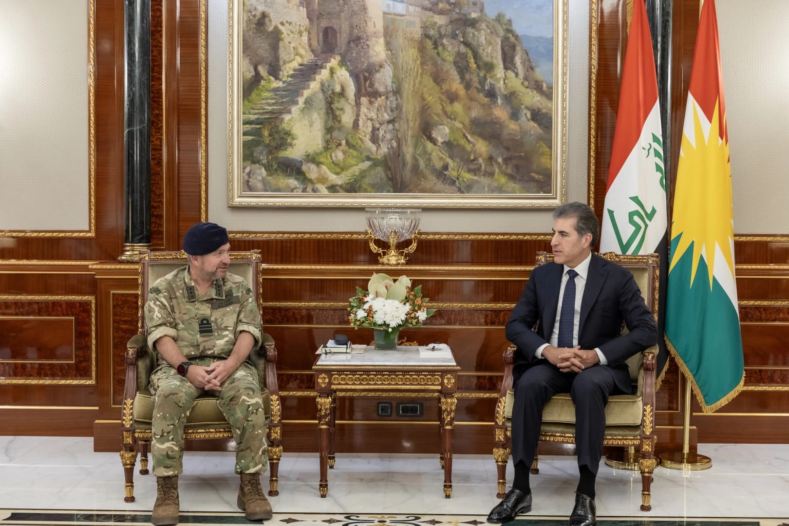 كبير مستشاري الدفاع البريطانية: مستعدون لمواصلة التعاون الأمني مع العراق وإقليم كوردستان