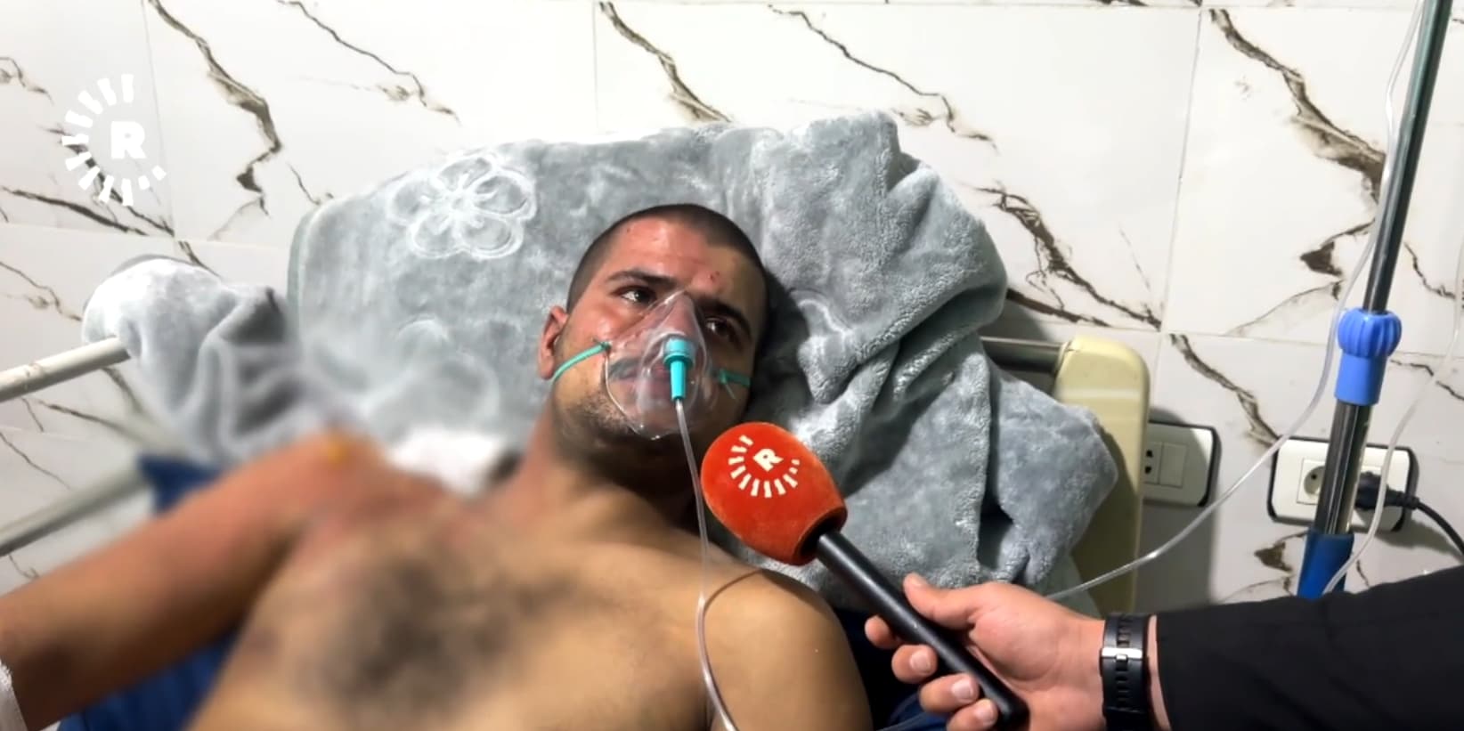 مصاب داخل سجن كوباني لرووداو: حاصرَنا الحريق ولم يفتح أحد لنا الباب
