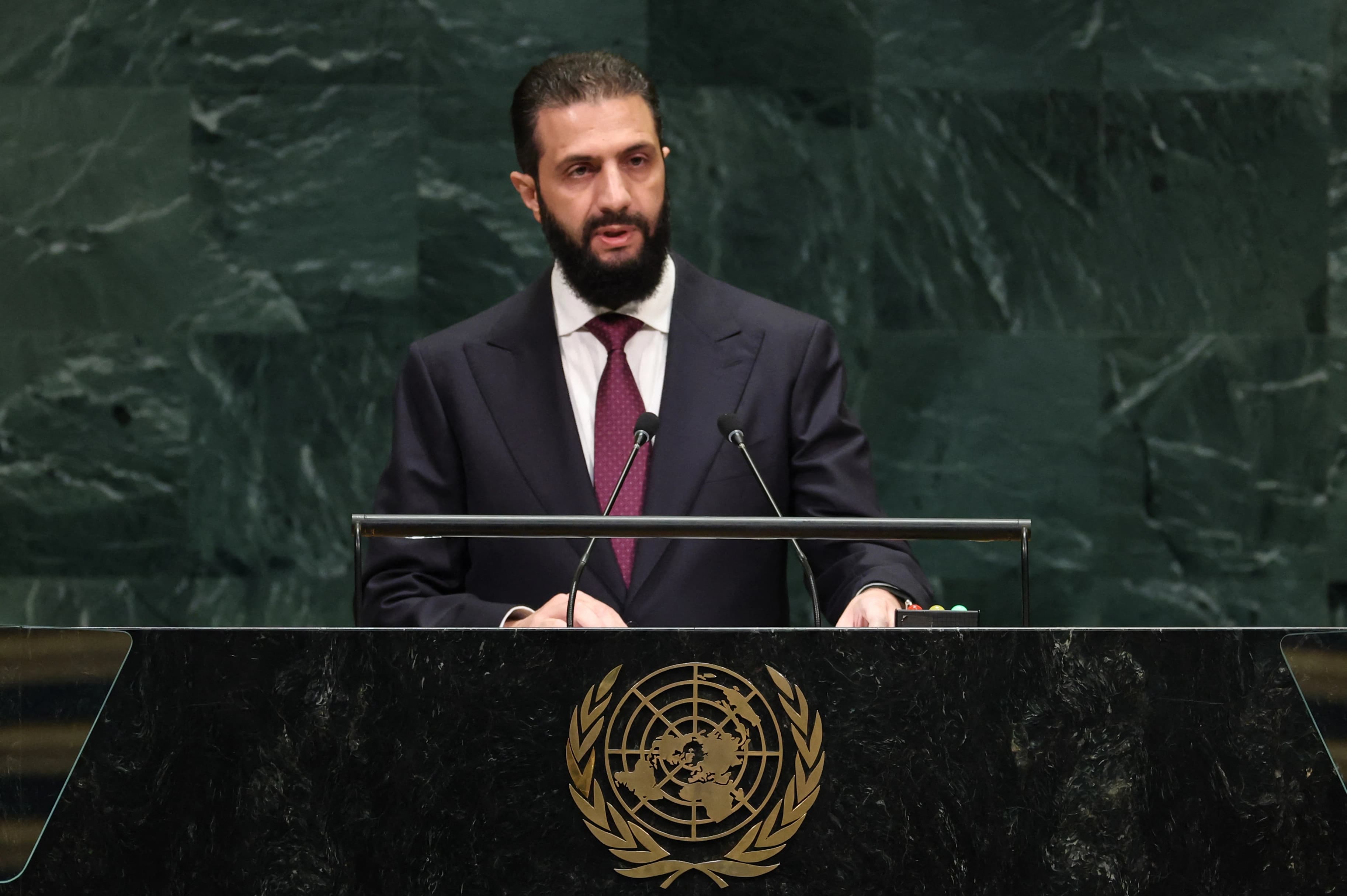 الشرع: الجولان سيبقى أرضاً سورية وجميع إجراءات ضمه باطلة