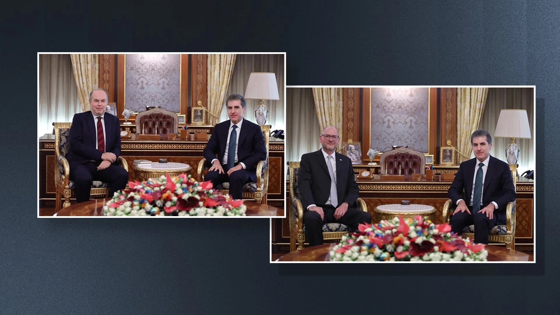نيجيرفان بارزاني يبحث تعزيز علاقات العراق وإقليم كوردستان مع النمسا وسويسرا