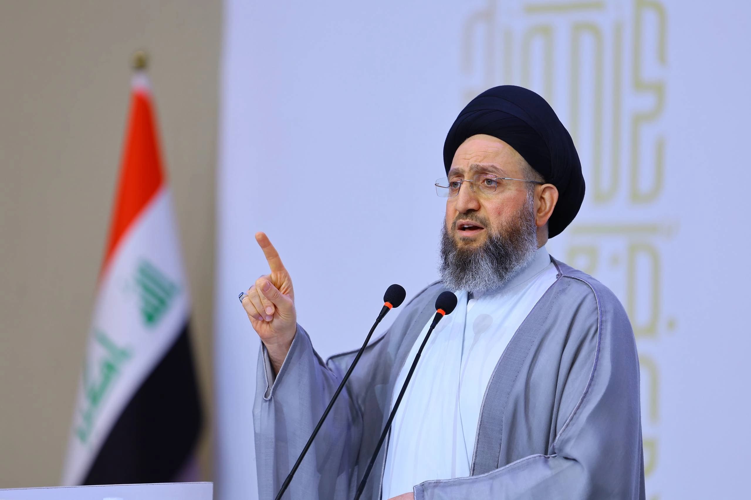 الحكيم يدعو البرلمان العراقي إلى إقرار قانون الحشد الشعبي