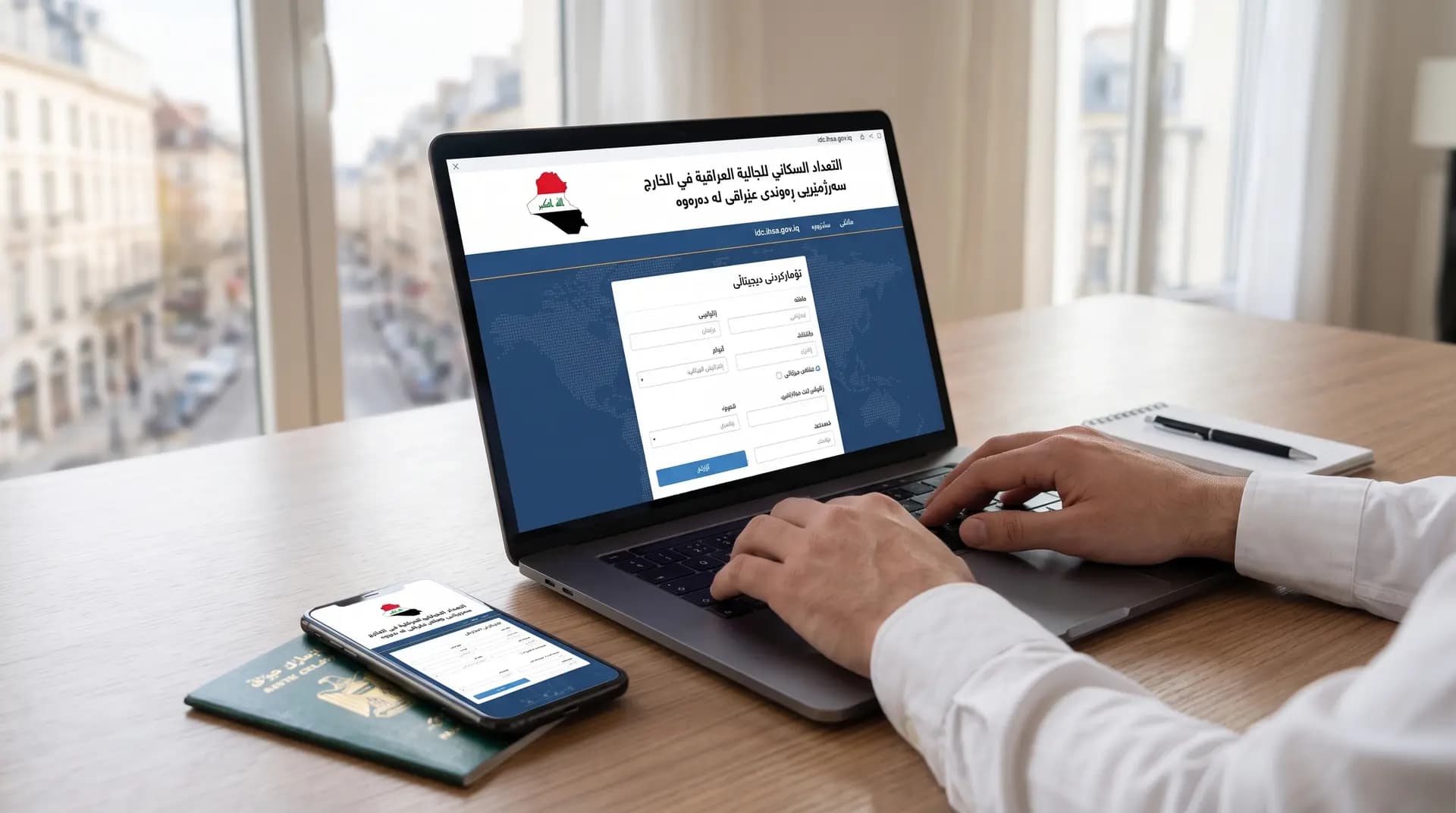 الحكومة العراقية تبدأ بتعداد مواطنيها في الخارج من خلال منصة إلكترونية