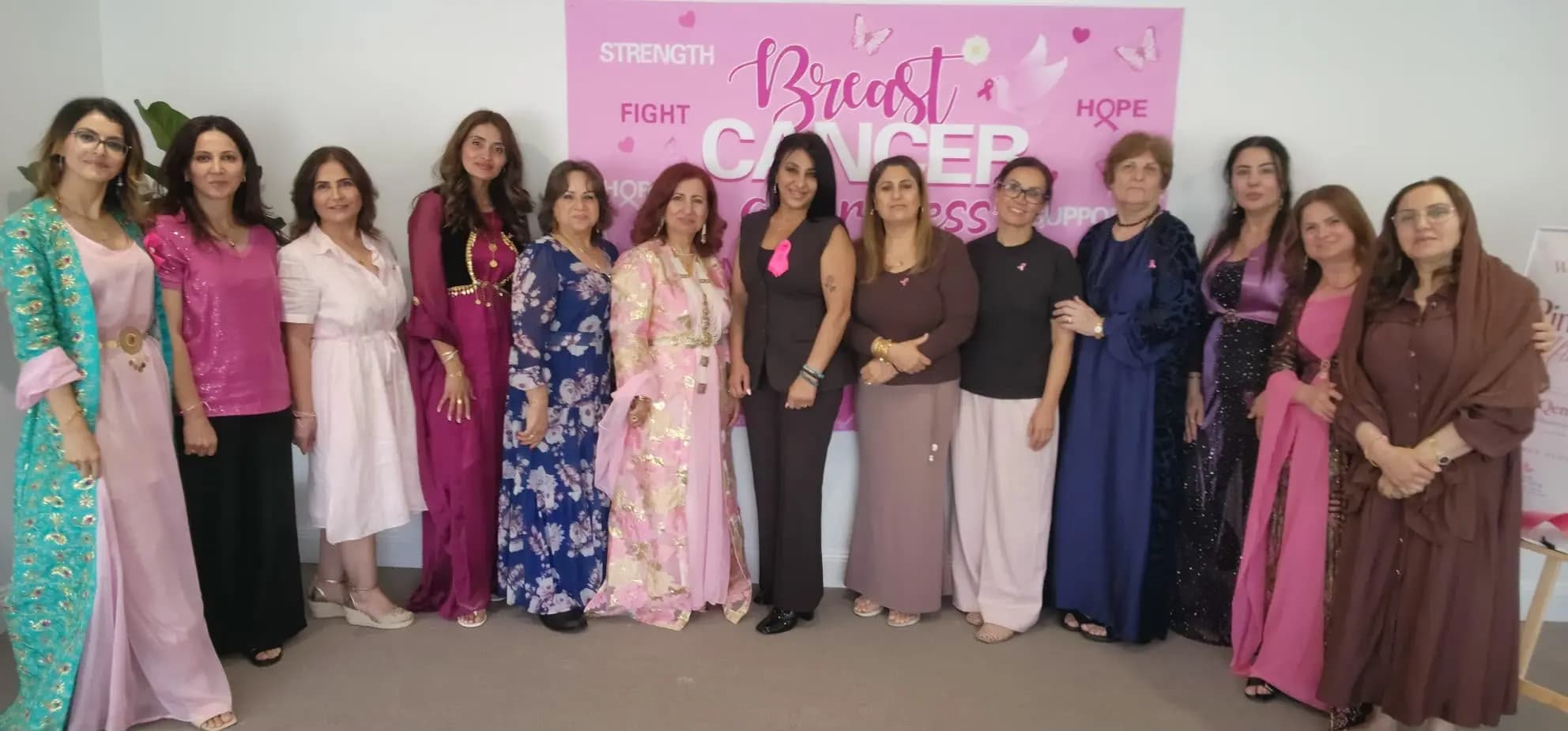 نساء كورديات في سيدني يجمعن أكثر من ألفي دولار أسترالي لدعم أبحاث سرطان الثدي