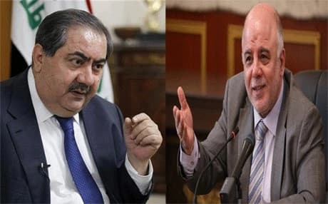 حيدر العبادي وهوشيار زيباري