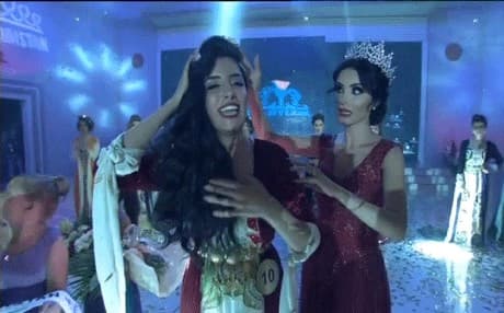 "ژالیا سیروان" تفوز بلقب ملكة جمال كوردستان لعام 2016