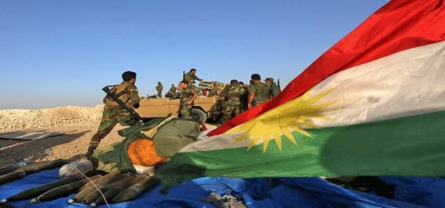 قوات البيشمركة في جبهات القتال